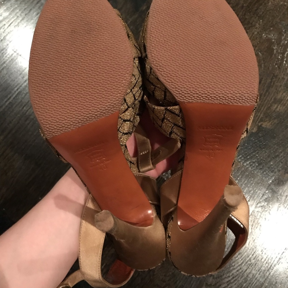 Missoni stiletto sandals, fits like 8.5 ♥️ - Picture 6 of 6